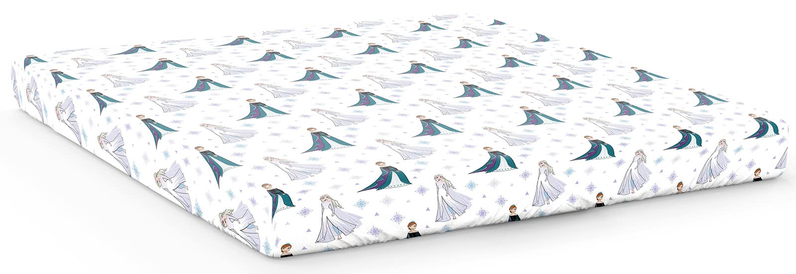 Jay Franco Disney Frozen Role Play 100% Cotton Double Fitted Sheet