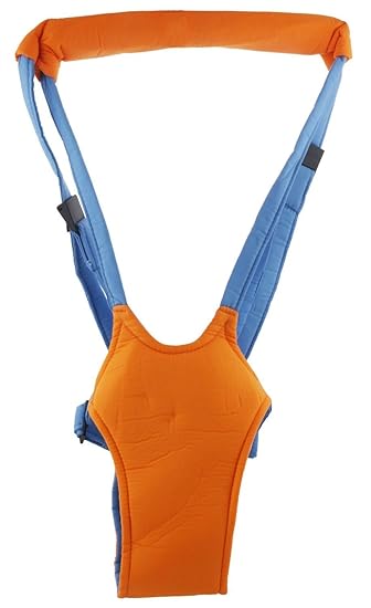 MORADIYA FRESH Moon Walk Bouncer Jumper Walker (Orange)