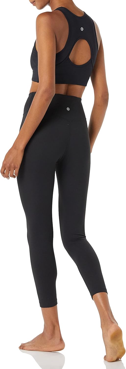 Core 10 Women's Spectrum Yoga High Waist 7/8 Crop Legging-24: Clothing