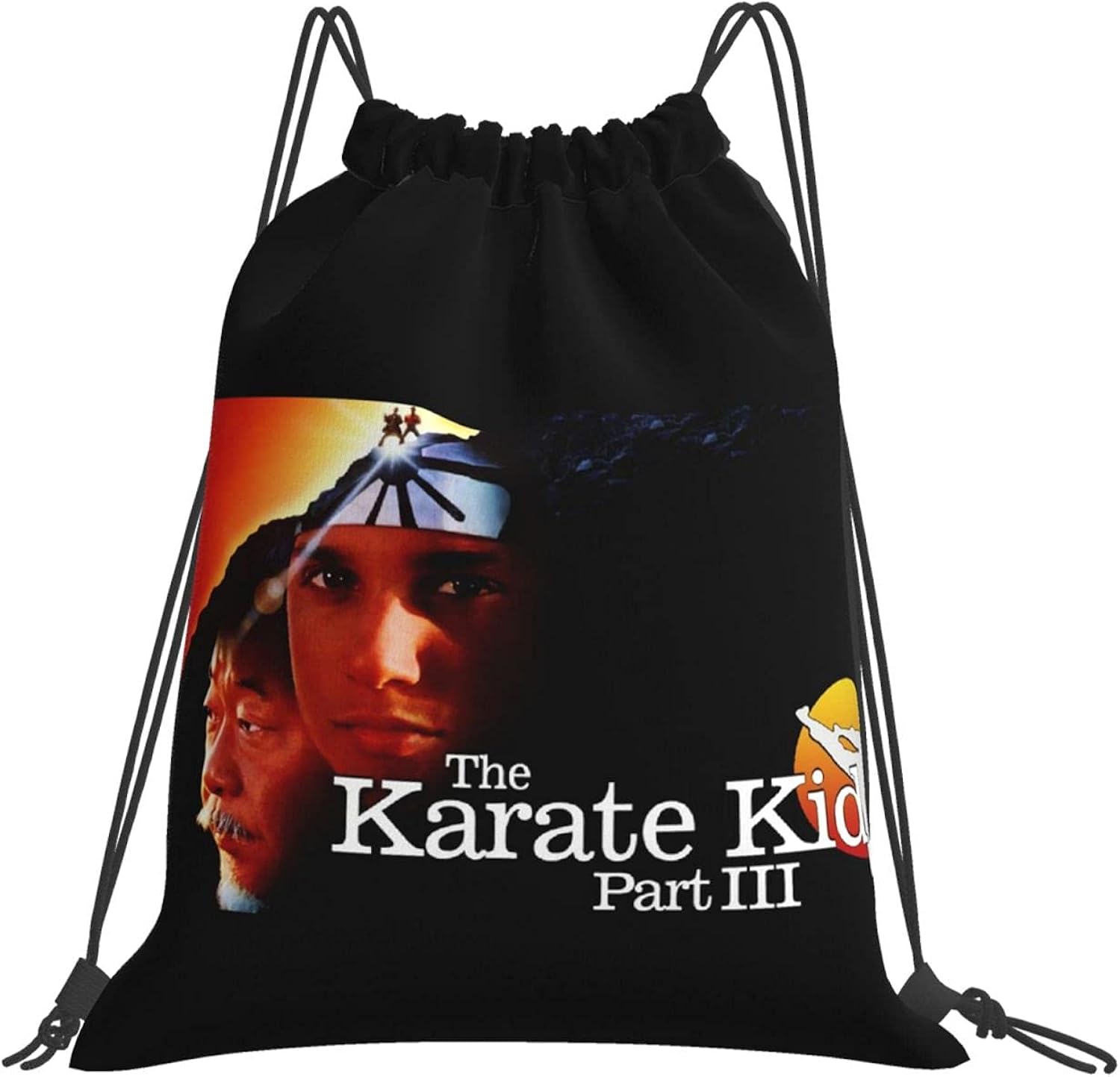 The Karate Kid Drawstring Bag Large Drawstring Gym Bags Sports Backpack