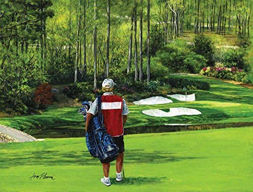 Amazon Co Jp 幅10 5フィート X 高さ8フィート オリジナルの絵画からの接着剤付き壁紙壁画 Somewhere In Paradise Augusta National Golf Club Masters のホール 12 問題なく壁画を1時間に掛ける方法についてのビデオをご覧ください 126