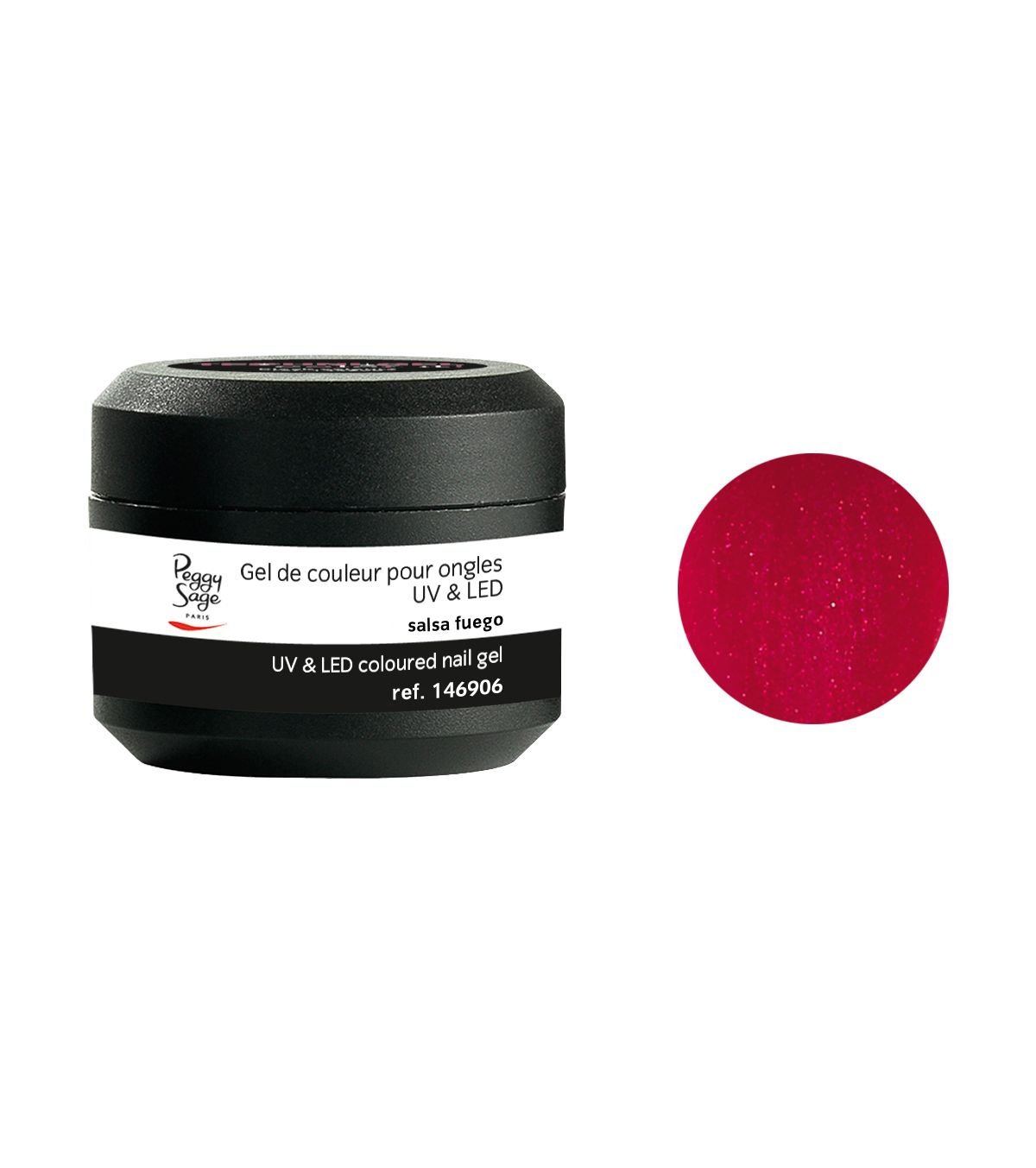 Gel Uv Techni Gel Couleur Nacre Peggy Sage Salsa Fuego 5g