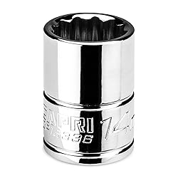 Capri Tools 14 mm Shallow Socket, 3/8