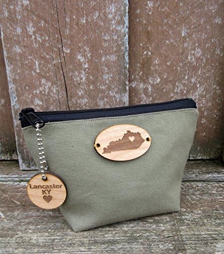 Personalized State Camping Gear Bag with Keychain