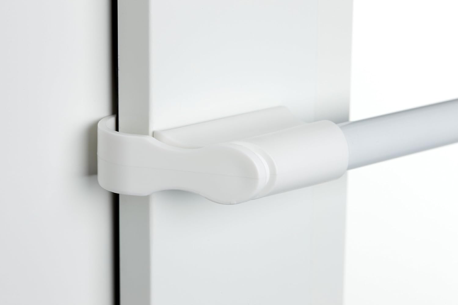 Amazon De Cg Sonnenschutz Klemmstange Weiss O 10 12mm 50 75cm Fur Fenster Fur Scheibengardinen