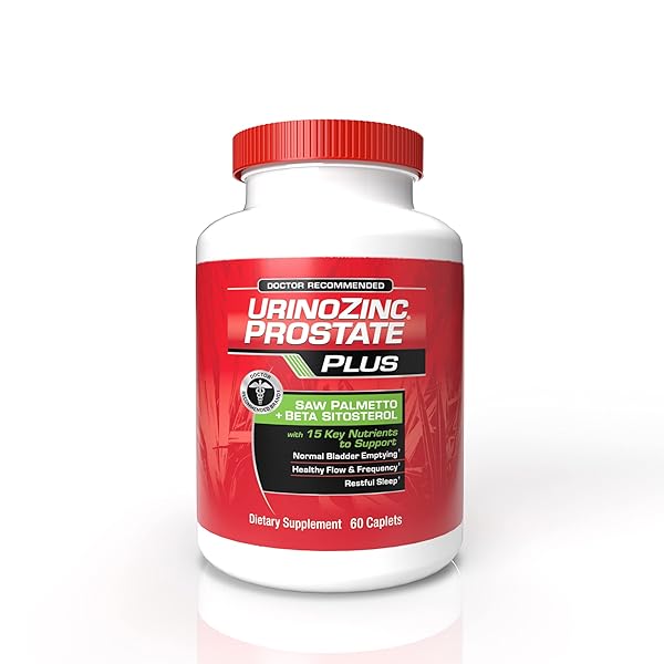 URINOZINC PROSTATE PLUS, SAW PALMETTO & BETA SITOSTEROL...