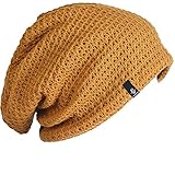 Mens Slouchy Long Oversized Beanie Knit Cap for Summer Winter B08