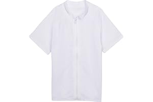 SwimZip UPF 50+ Short Sleeve Rash Guard for Boys' and Girls' - Baby, Toddler, Kids