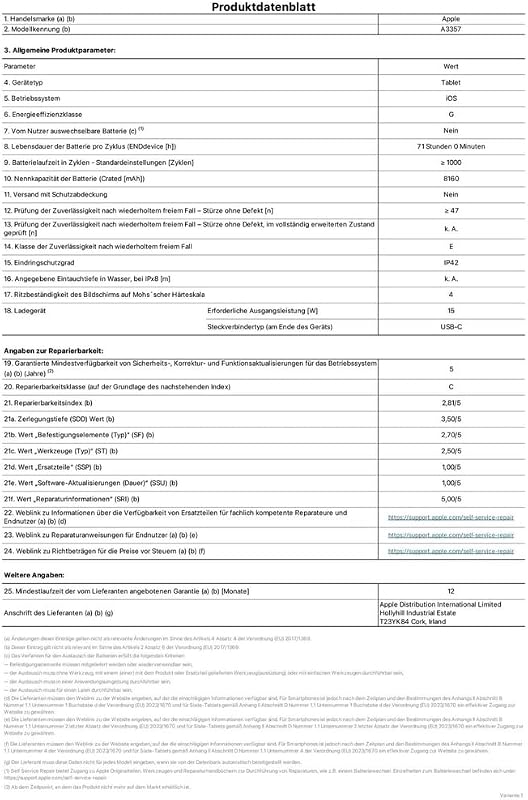 11" iPad Pro M5, 2 TB: Ultra Retina XDR Display – Nanotexturglas, 12 MP Querformat Frontkamera/12 MP Rückkamera, LiDAR Scanner, WLAN, Batterie für den ganzen Tag – Silber