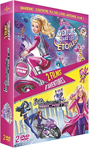 Barbie - Coffret : Aventures Dans Les Étoiles + Agents Secrets - Pack