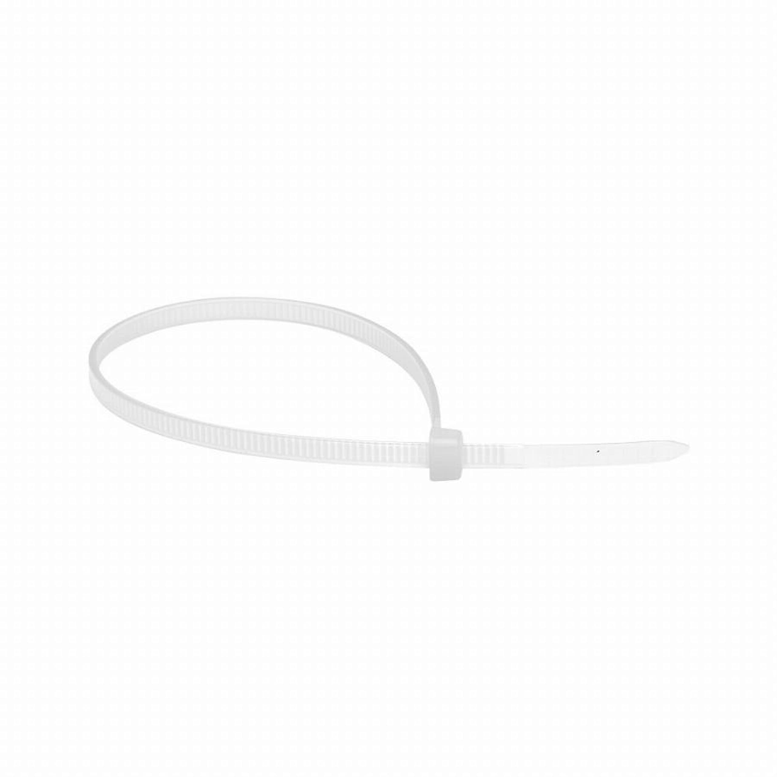 Debflex 709052 25 Self-Locking Collars 3.6 x 140 mm Transparent