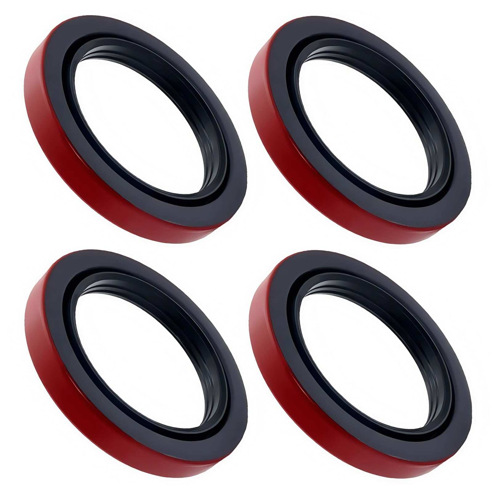 View 1 of 4Pack Oil Seal 010-056-00 Compatible With Dexter 10K 12K 15K Trailer Axles,AL-KO 10K-16K Axles, Replacement for 568217 091023 3.125" x 4.50" Trailer Axle Bearing Seal