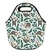 Neoprene Lunch Bag, Loomiloo Printed Insulated Lunch Box School Picnic Thermal Carrying Gourmet Food Container Organizer, Lunch Bags for Kids, Girls, Boys and Women(sloth L73139)