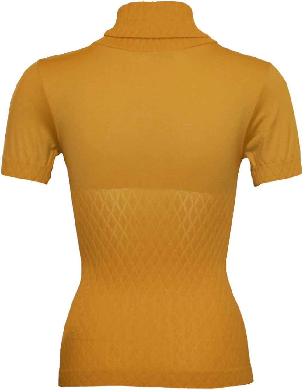 Womens mustard turtleneck Clearance