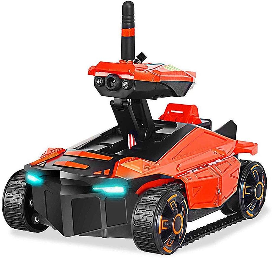 DINGYUFA RC Tank Wifi FPV Camera App Control Car Remote control Robot Toys Tank RC Car Toys for Boys