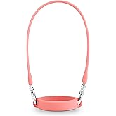 Ryan & Rose Water Bottle Handle - Silicone Water Bottle Sling, Carrier, Holder with Strap Compatible Stanley Cup Accessories