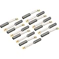 uxcell 15pcs Carbon Brushes,for Electric Motor,20mmx5mmx5mm,Power Tool,Hand Drill,Blower,Blender,Replacement Repair Part