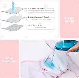 Heyu-Lotus Reusable Dog Nappies 3 Pack Female Washable Period Pants S/M 30-48cm view 4