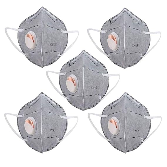 TrendzOn KN95 Masks With Respirator Reusable & Washable Mask,Certified