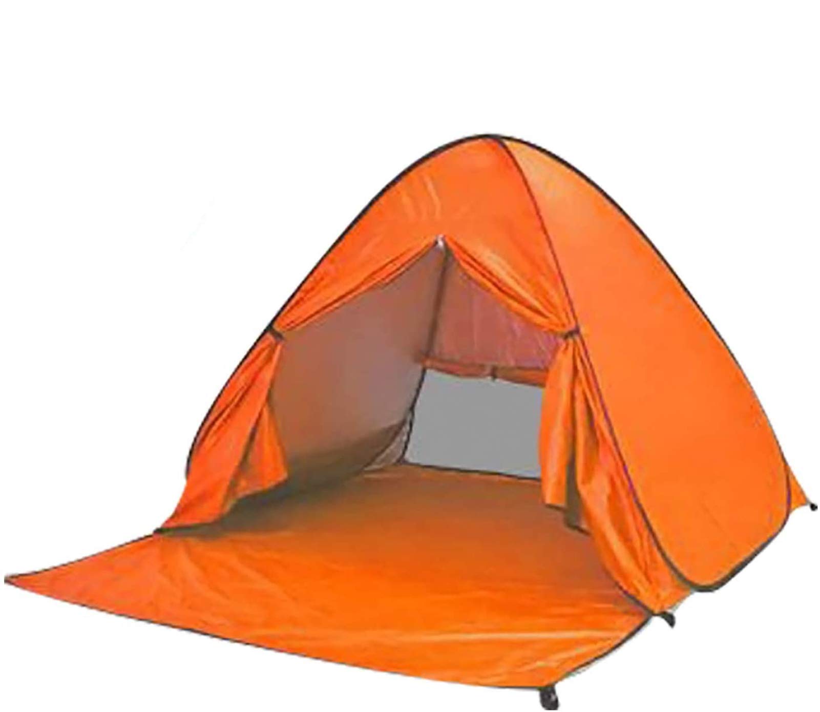 Eplze Automatic Pop Up Beach Tent Instant Portable Quick Sun Shelter for 2-3 Persons (Orange)