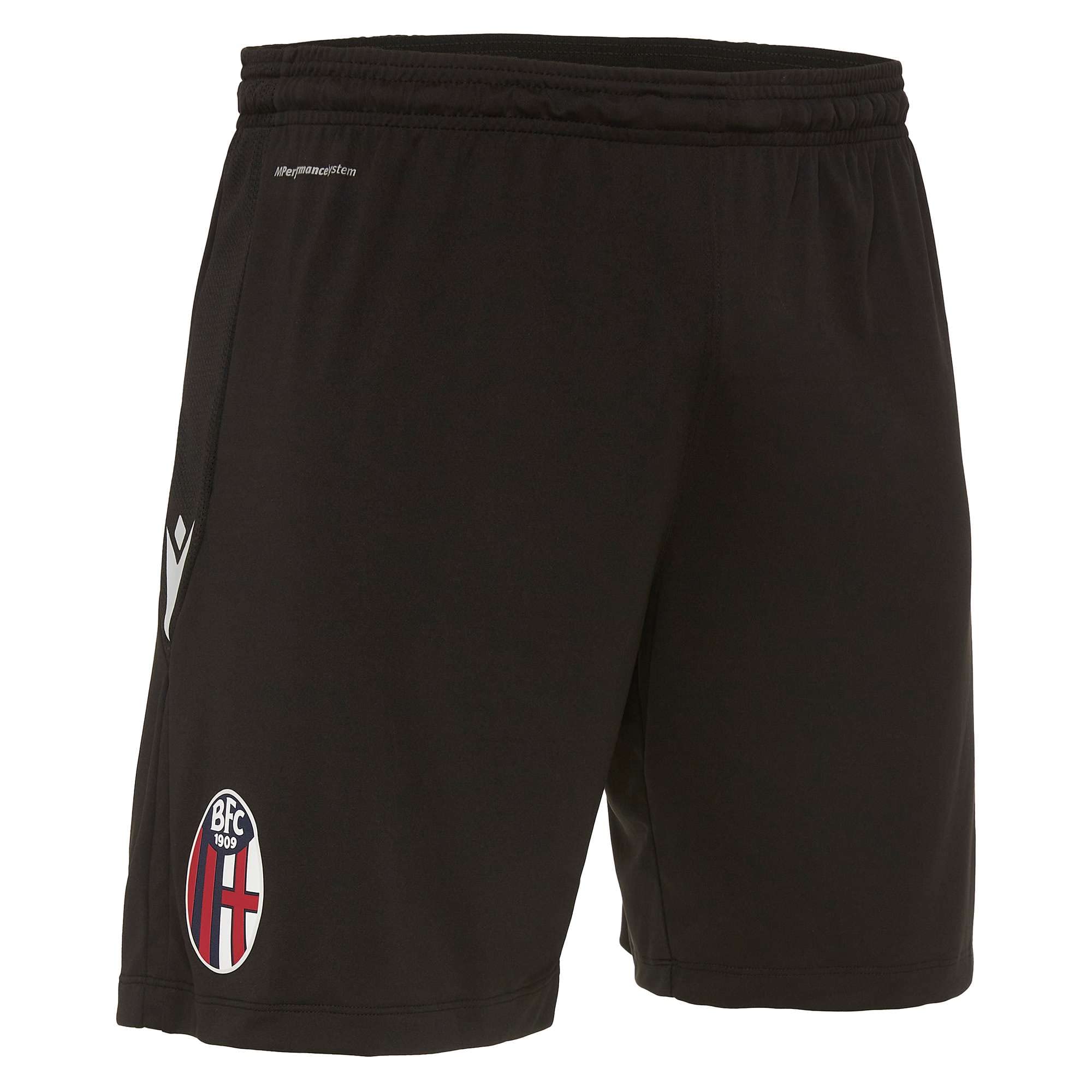 Macron Bfc M20 Race SR, Short Third Bologna FC 2020/21 Man, Black, 3XL