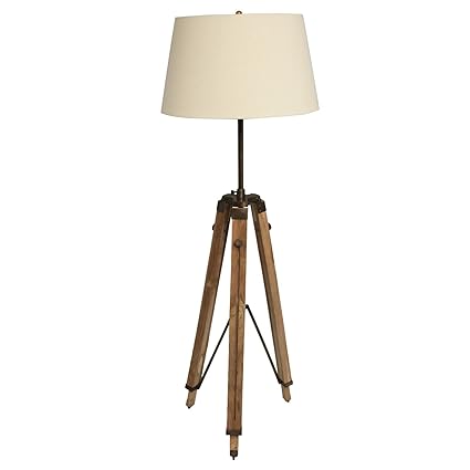 Urban Designs Surveyor Height Adjustable Tripod Floor Lamp