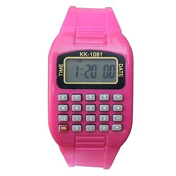 calculator digital watch