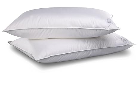Amazon Com White Boutique Perla European White Goose Down Pillow