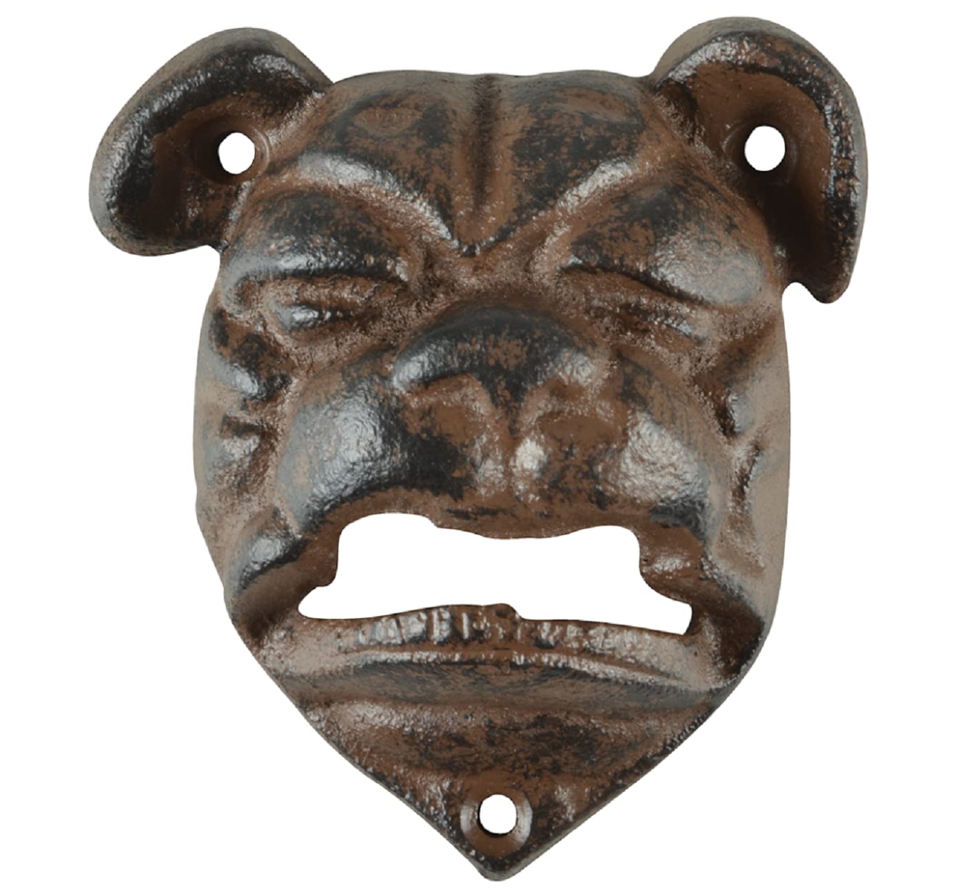Fallen Fruits Ltd Bulldog Bottle Opener, Brown