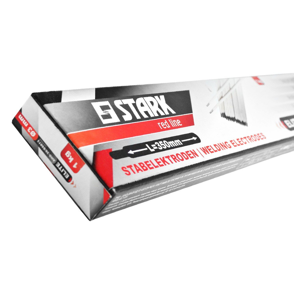 STARK Electrodos de Soldadura - Rutilo Acero Profesional 3 x 350 mm - ca. 88 Pzas 2,5Kg