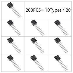 Yetaida Transistor Assortment Kit - 200pcs