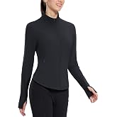baleaf Women's Fleece Running Jacket Winter Gear Water Resistant Cycling | For 40-60&deg;F Cold Weather;Full Zip;Lighrweight;Thumb Holes;5 Pockets;Perfect for Cycling,Workout,Leisure &amp; Any Occasion