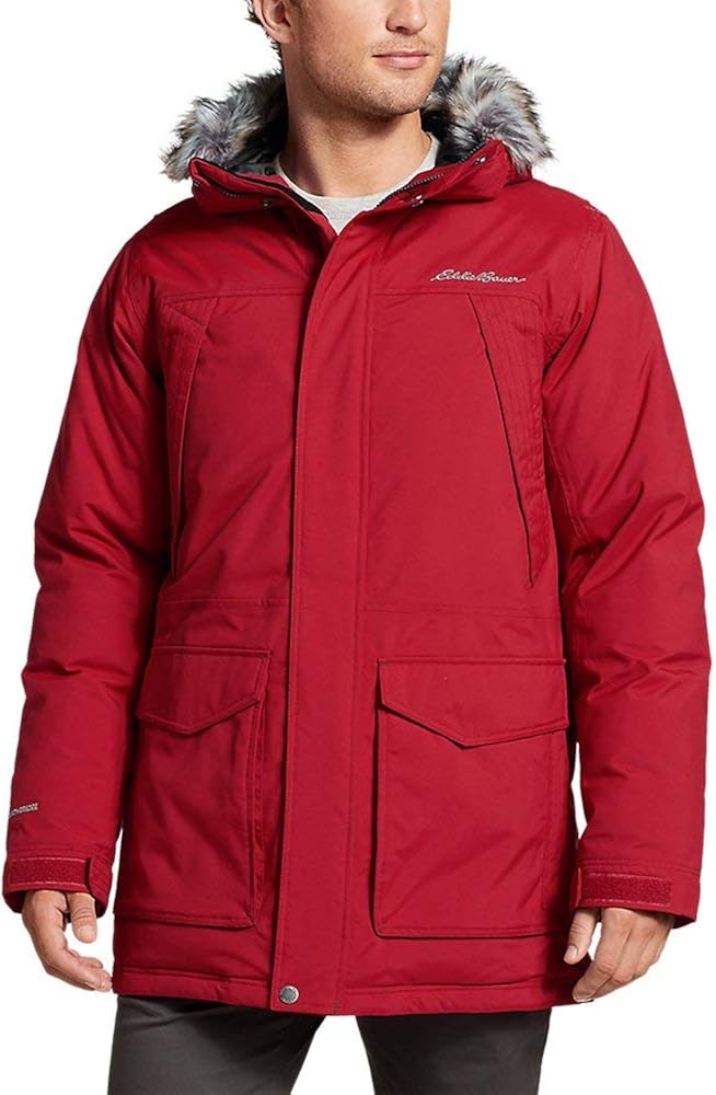 Eddie Bauer Men's Superior Down Parka at  Men’s Clothing store