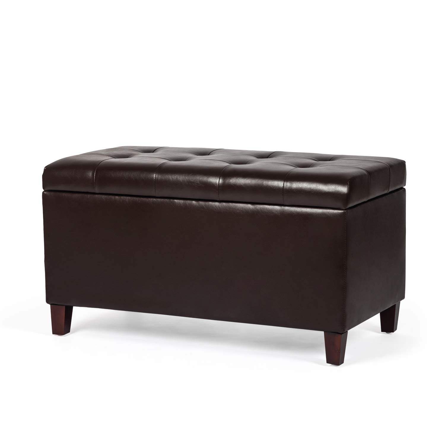 Best storage ottoman faux leather