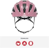 ABUS Macator Road Bike Helmet Unisex Visor Braid Fit 5 Vents 8 Outlets view 2