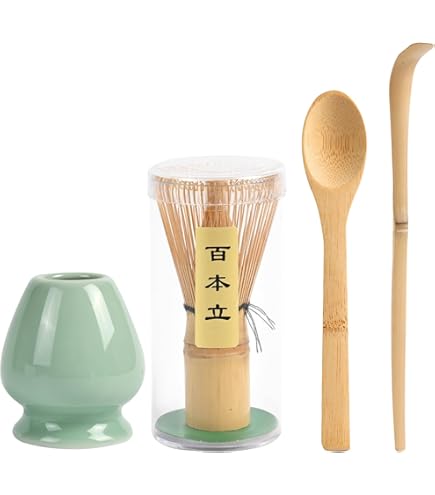 thumbnail image 2 of BABORUI Resin Matcha Whisk Set - Easy To Clean Silicone 2 of 12