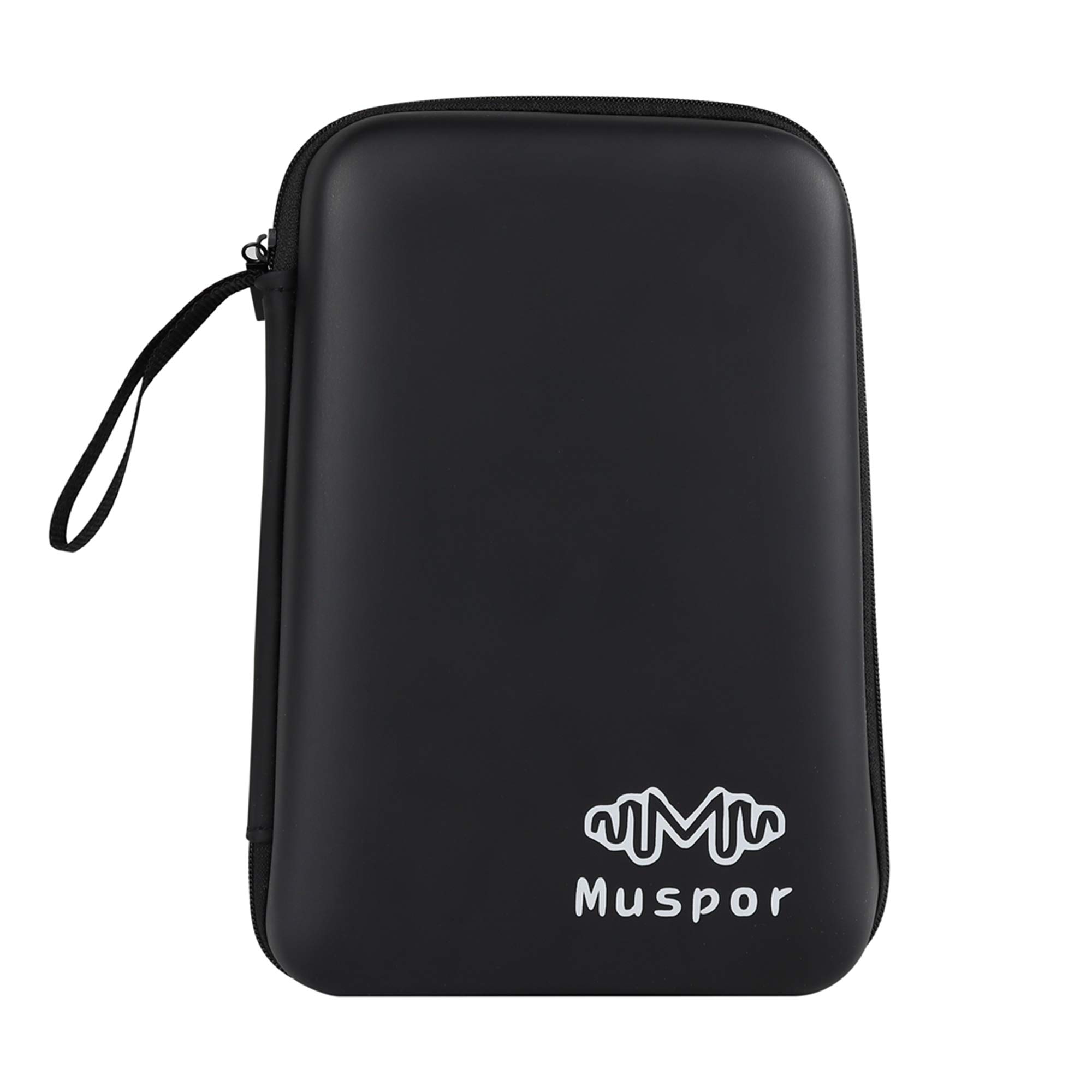 Alnicov 17 Key Kalimba Case Thumb Piano Case Water-resistant Shock-proof for 10/17/21 Keys Kalimba(Black)