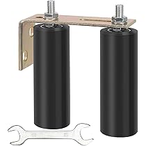 Sidco Supply 3” Inch V-Groove Gate Wheels Cast Iron Steel Sliding