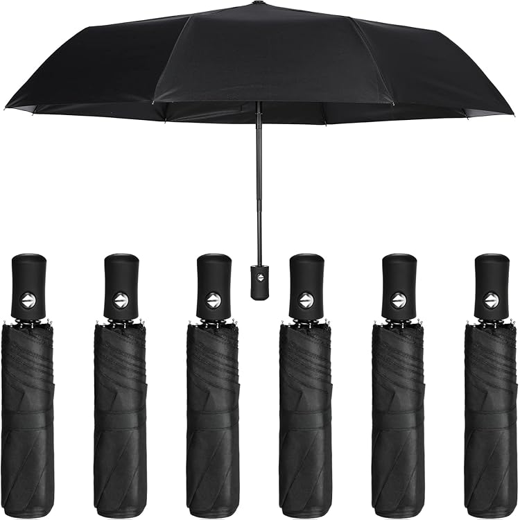 Automatic Compact Travel Umbrella - Windproof With Cute Cartoon