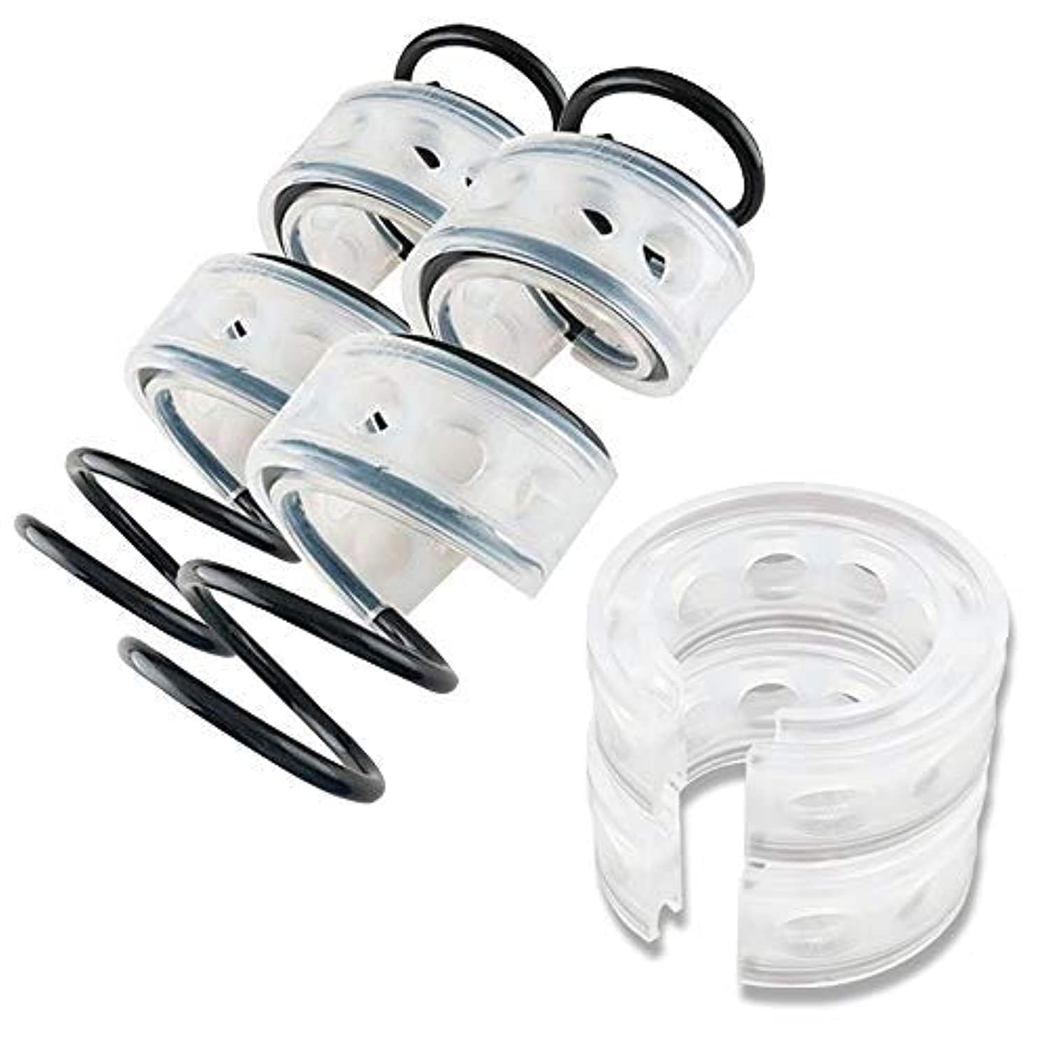 Photo 1 of 2Pcs Universal Car Shock Absorber Spring Bumper Power Auto Buffers A/B/C/D/E/F Type Spring Bumpers Rubber A Type