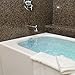 Milliard Spa Gift Set with Bath Caddy Tray, Bath Pillow and Overflow Drain Cover, Bathtub Gift Basket for Women and Men