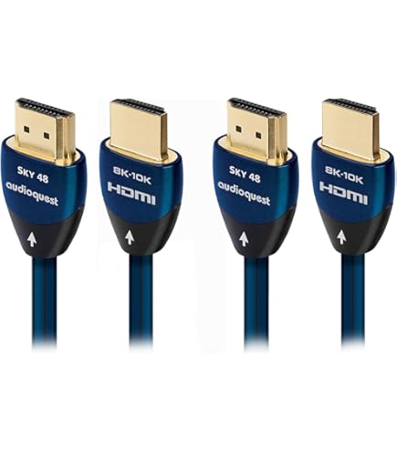 Amazon.com: AudioQuest Pearl 8K-10K 48Gbps 3.0m (9.8ft.) HDMI
