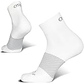 OS1st Wicked Comfort Quarter Crew Socks with light compression for maximum cushion, blister protection and breathable fabric 