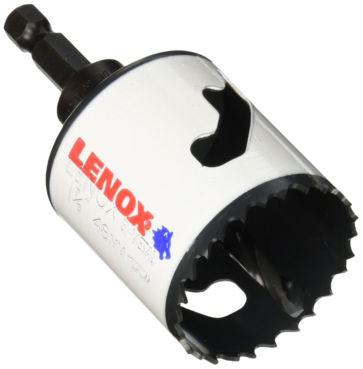 Lenox Tools - 1772778 LENOX Tools Bi-Metal Speed Slot Arbored Hole Saw with T3 Technology, 1-7/8": Home Improvement