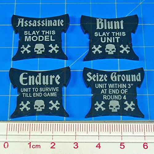 AoS: Sudden Death Token Set, Translucent Grey (4)