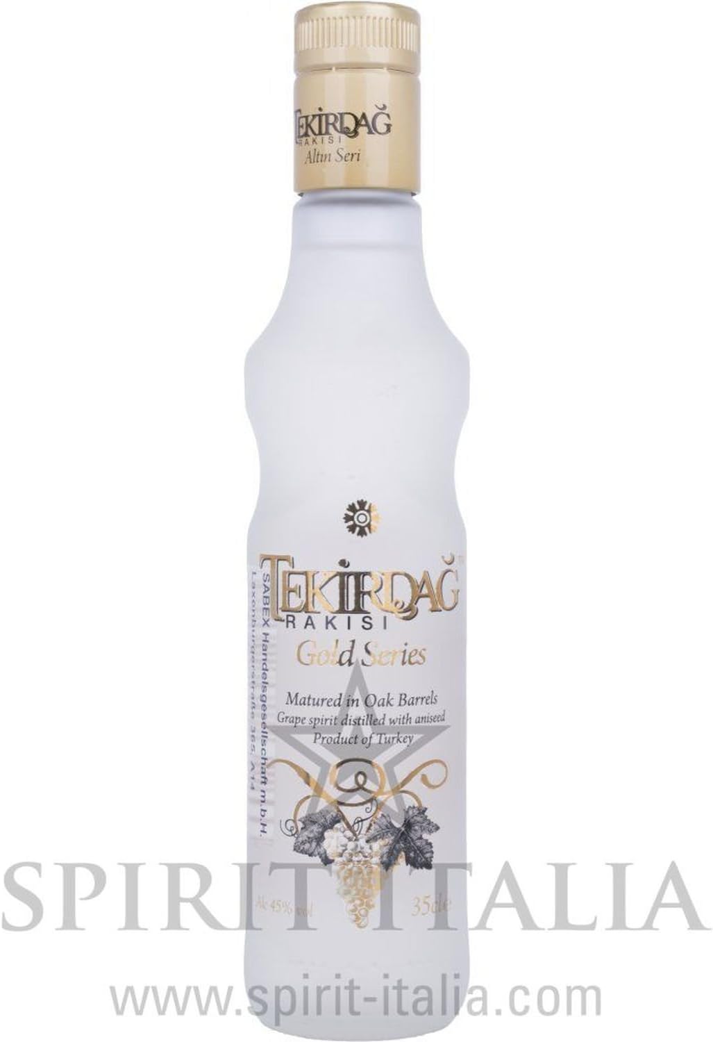 Tekirdag Rakisi Gold Series 45,00% 0.35 l.