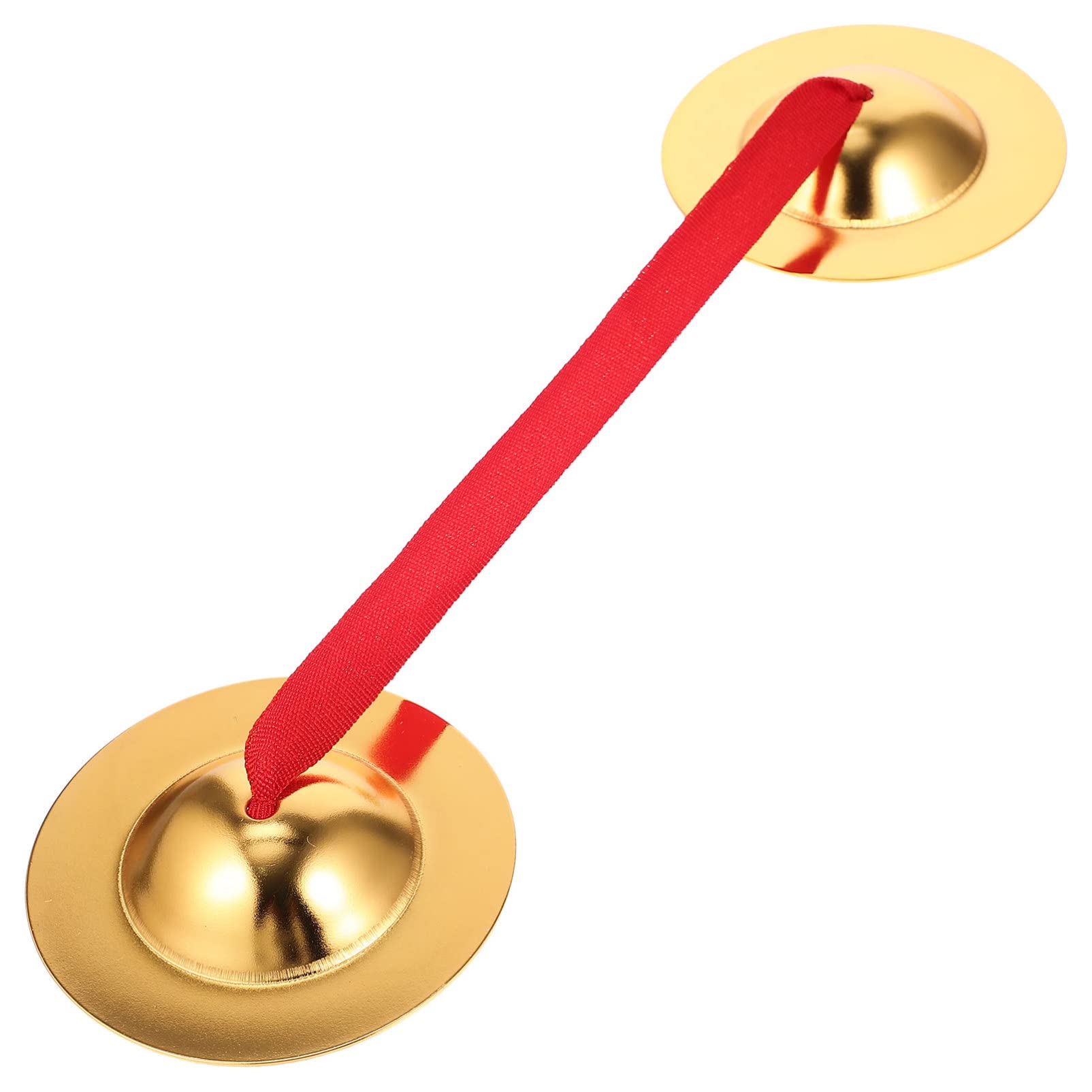 SUPVOX Hand Cymbals Metal Percussion Instrument Toy for Toddlers Small Rhythm Musical Toy for Kids Playtime Dance Props