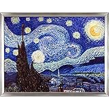 La Pastiche Starry Night Framed Oil Painting, 52" x 40", Multi - Save 5% with this coupon.