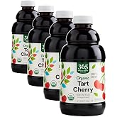 365 by Whole Foods Market, Organic Tart Cherry Juice, 32 Fl Oz (Pack of 4)