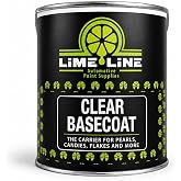 LiME LiNE Clear Automotive Basecoat Paint, Quart, Intercoat Binder, Carrier for Transparent Candy Paint Metallics and Pearls (Quart)